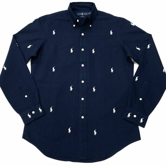 Polo Ralph Lauren Other - Polo Ralph Lauren Logo Horse Button Down Shirt